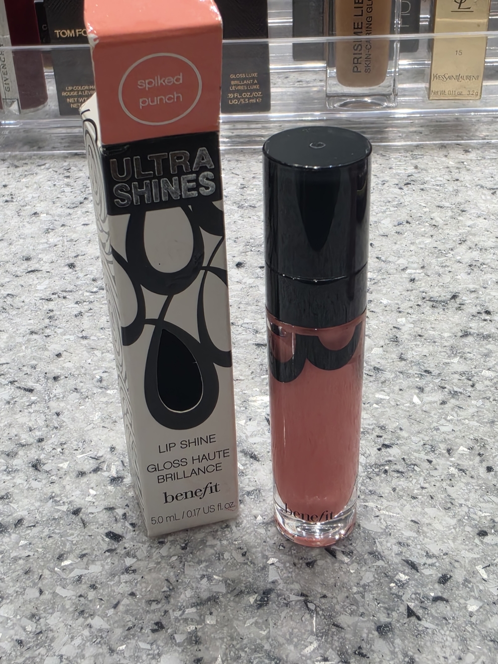 Benefit Ultra Shines Lip Shine Spiked Punch - Pink Coral Gloss